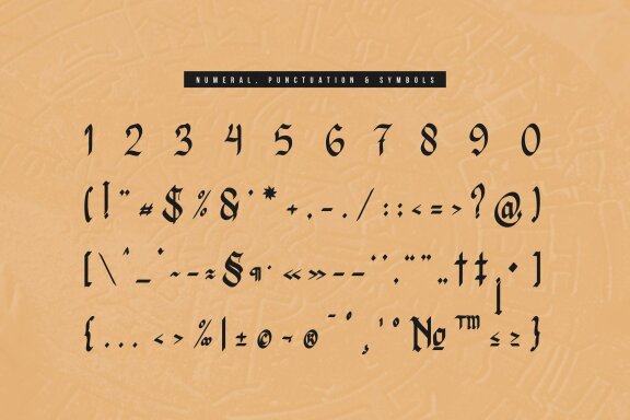 Rudra Great | Blackletter Typeface