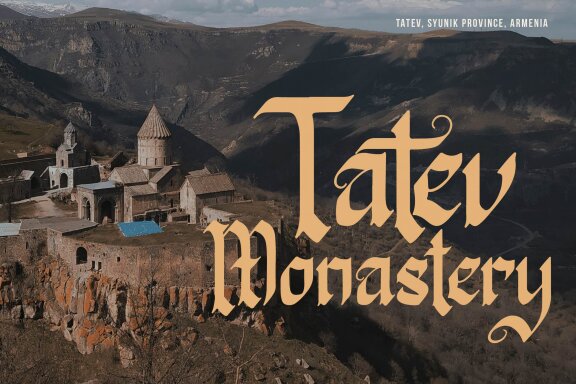 Rudra Great | Blackletter Typeface