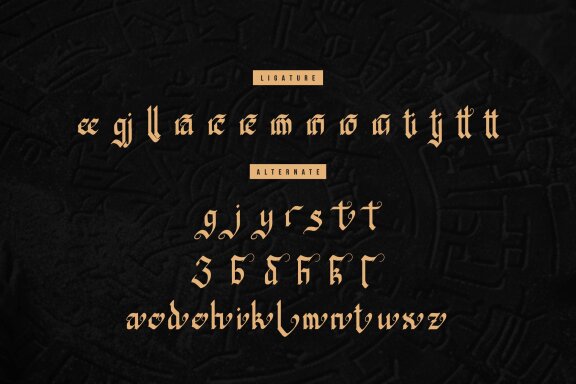 Rudra Great | Blackletter Typeface