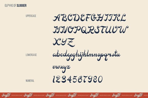 Slogger | Retro Display Font