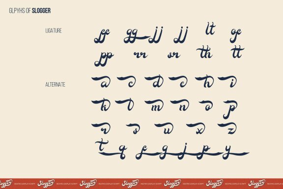 Slogger | Retro Display Font