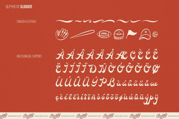 Slogger | Retro Display Font