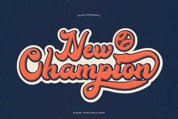 Slogger | Retro Display Font