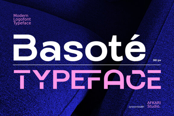 Basote - Modern Logo Font Typeface