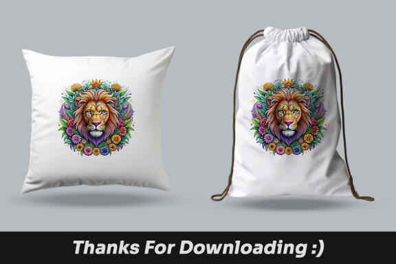 Lion Designs PNG FREE Bundle