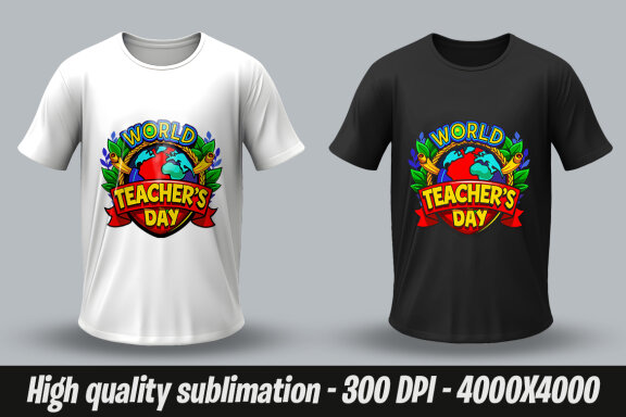 World Teachers Day Designs PNG Bundle