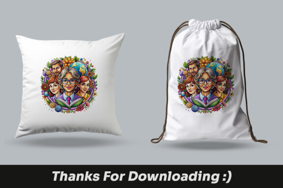 World Teachers Day Designs PNG Bundle