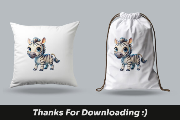 Zebra Designs PNG Bundle