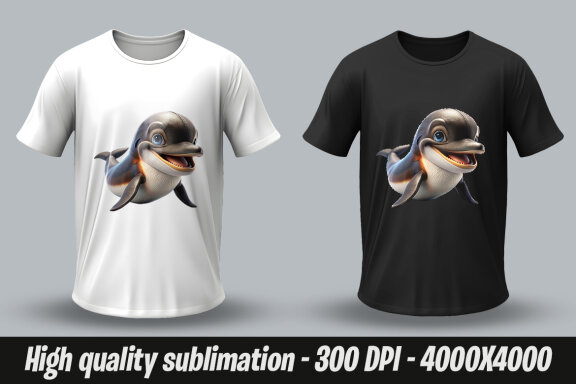 Dolphin Designs PNG Bundle