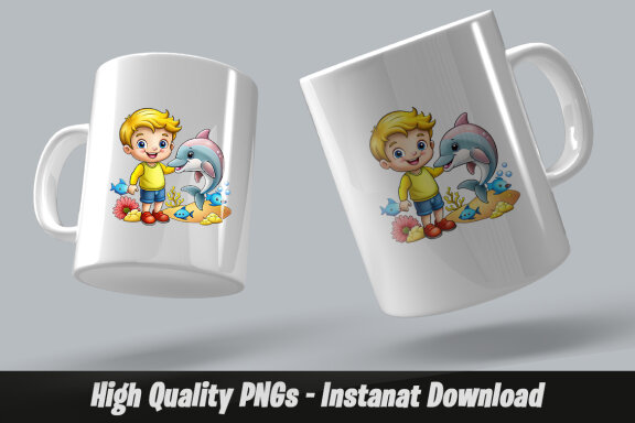 Dolphin Designs PNG Bundle