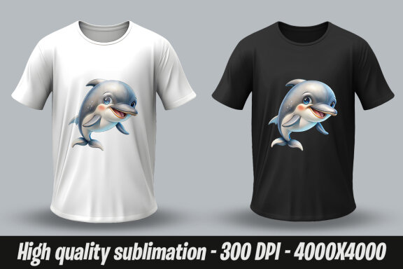 Dolphin Designs PNG Bundle