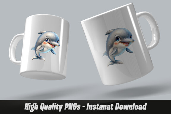 Dolphin Designs PNG Bundle