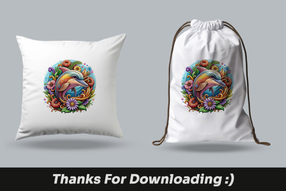 Dolphin Designs PNG Bundle