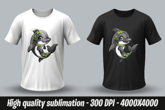 Dolphin Designs PNG Bundle