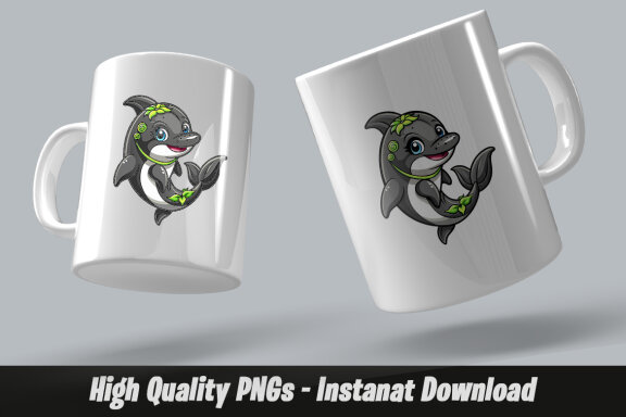 Dolphin Designs PNG Bundle