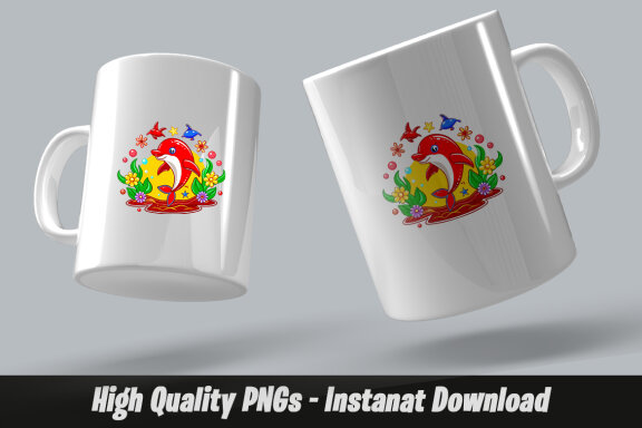 Dolphin Designs PNG Bundle