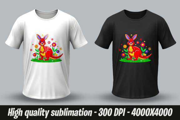 Kangaroo Designs PNG Bundle
