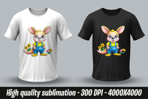 Kangaroo Designs PNG Bundle