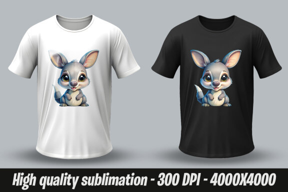 Kangaroo Designs PNG Bundle