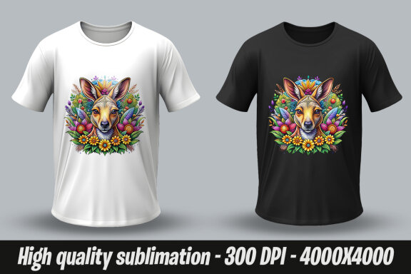 Kangaroo Designs PNG Bundle