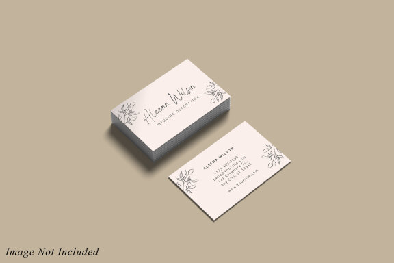 Elegant Business Card Mockup