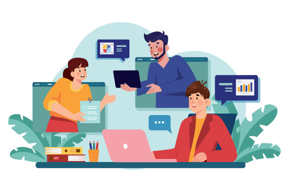 M577_Business Activities Illustration Pack