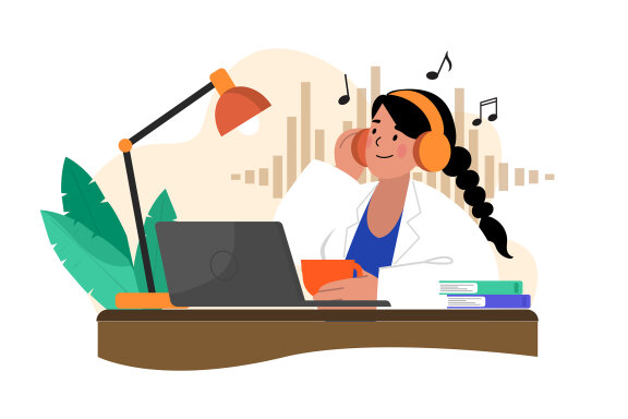 M575_Work from home Illustration Pack
