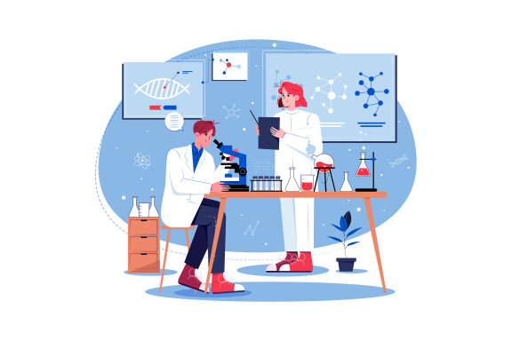 M569_Data Analyst Illustration Pack