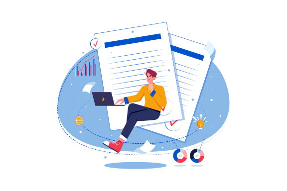 M569_Data Analyst Illustration Pack