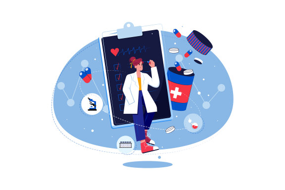 M569_Data Analyst Illustration Pack