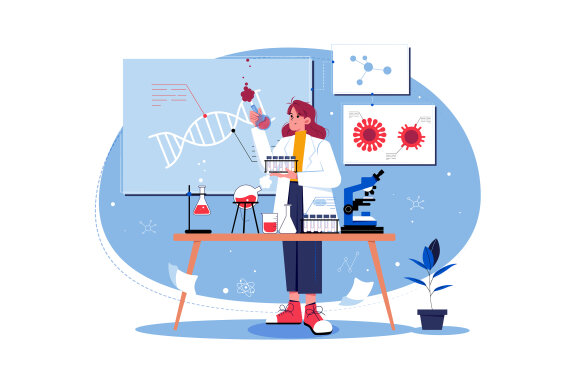 M569_Data Analyst Illustration Pack