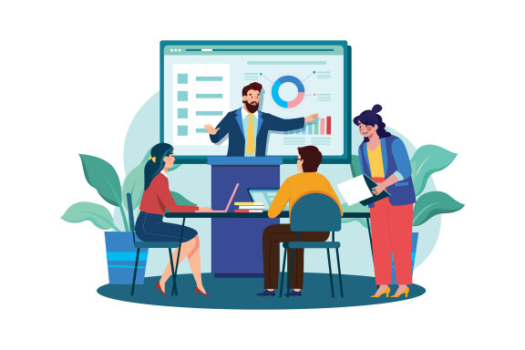 M570_Leadership Careers Illustration Pack
