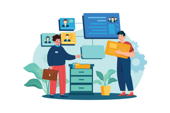 M570_Leadership Careers Illustration Pack