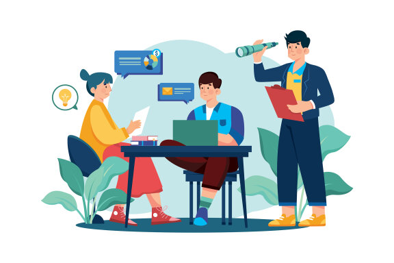 M570_Leadership Careers Illustration Pack