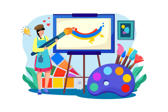 M564_Artistic Careers Illustration Pack