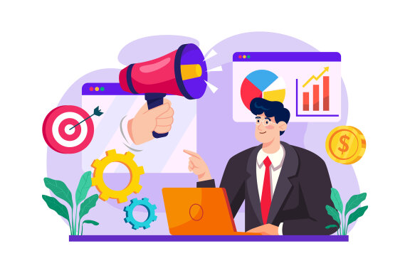 M561_Marketing Teams Illustration Pack 1