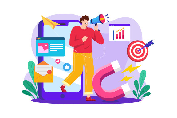 M561_Marketing Teams Illustration Pack 1