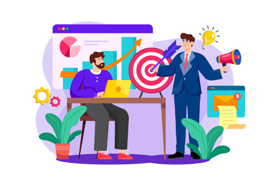 M561_Marketing Teams Illustration Pack 1