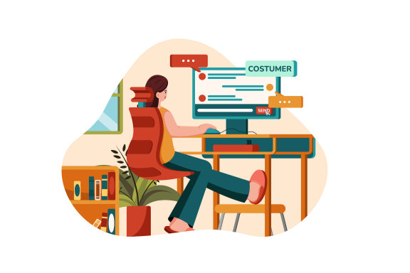 M557_Remote Work Illustration Pack