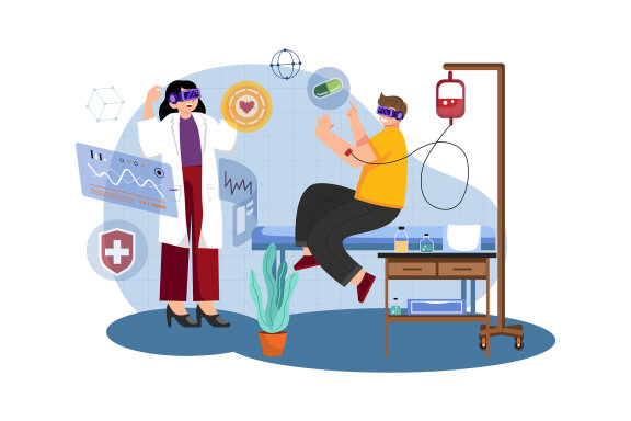 M554_Healthcare & Medical Illustration Pack 2