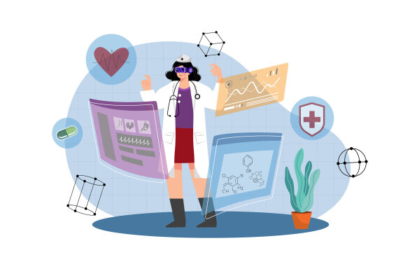 M554_Healthcare & Medical Illustration Pack 1