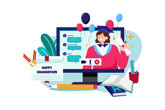 M551_Online Education Illustration Pack 2