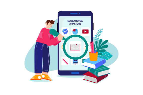 M551_Online Education Illustration Pack 2