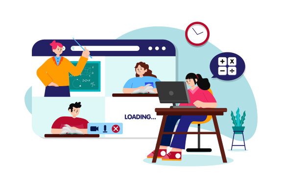 M551_Online Education Illustration Pack 2