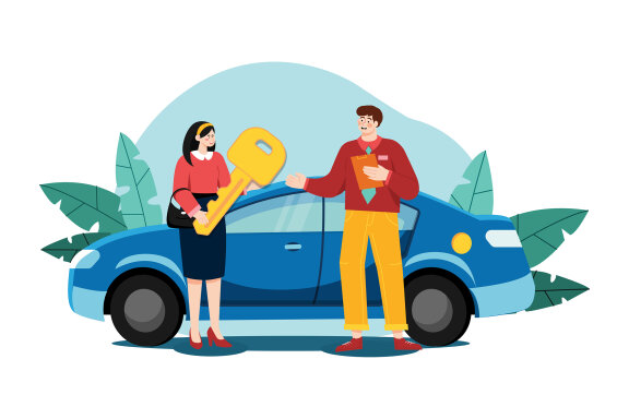 M550_Car Dealership Illustrations 1