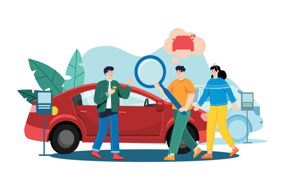 M550_Car Dealership Illustrations 2