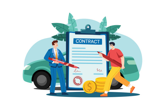 M550_Car Dealership Illustrations 2