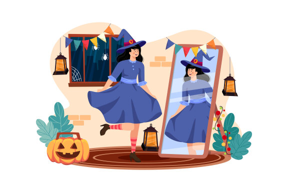 M548_ Halloween Illustration Pack