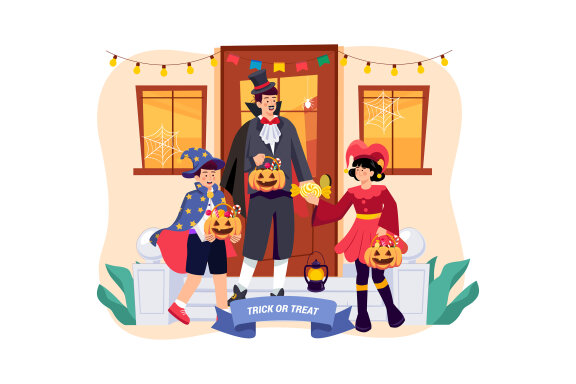 M548_ Halloween Illustration Pack
