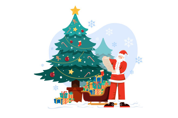 M539_Merry Christmas Illustration Pack